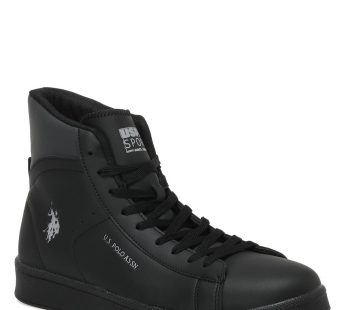 US Polo Men sneakers-black color-44