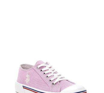 Exclusive: U.S. Polo Assn. Women’s Comfort Walk and Running Shoes – Penelope Lilac (Size 36) – Made in Turkey, 100% Cotton